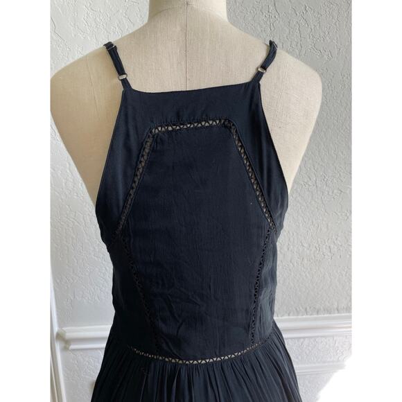 Sam Edelman Black Lace Crochet Trim Dress - Picture 10 of 15